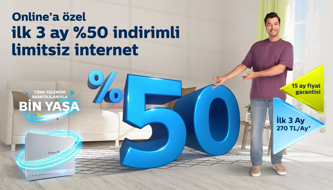 Online'a Özel Efsane İnternet Kampanyası