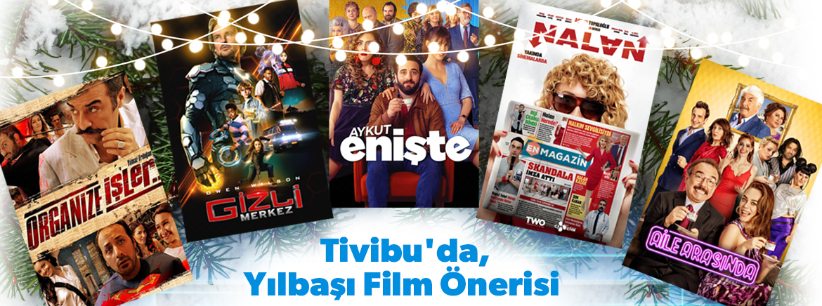 “Yılbaşında Eğlenceli Film Gecesi: Tivibu ile Evde Sinema Keyfi